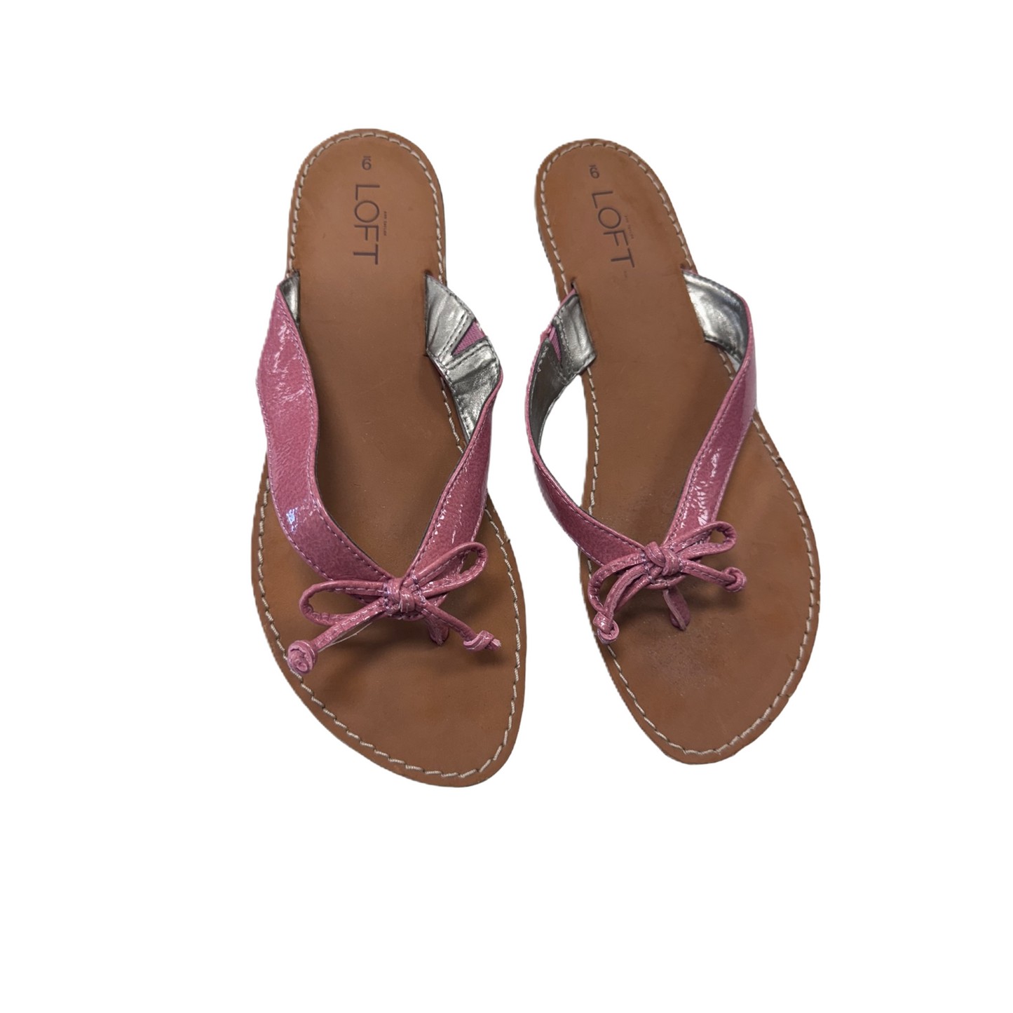 Sandals Flip Flops By Loft  Size: 9