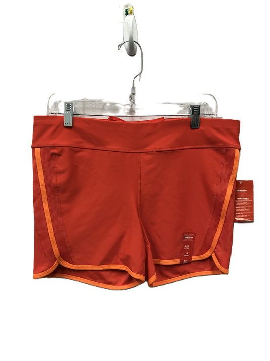 Orange Athletic Shorts By Xersion, Size: L