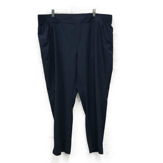 Athletic Pants By Eddie Bauer In Blue, Size: Xl