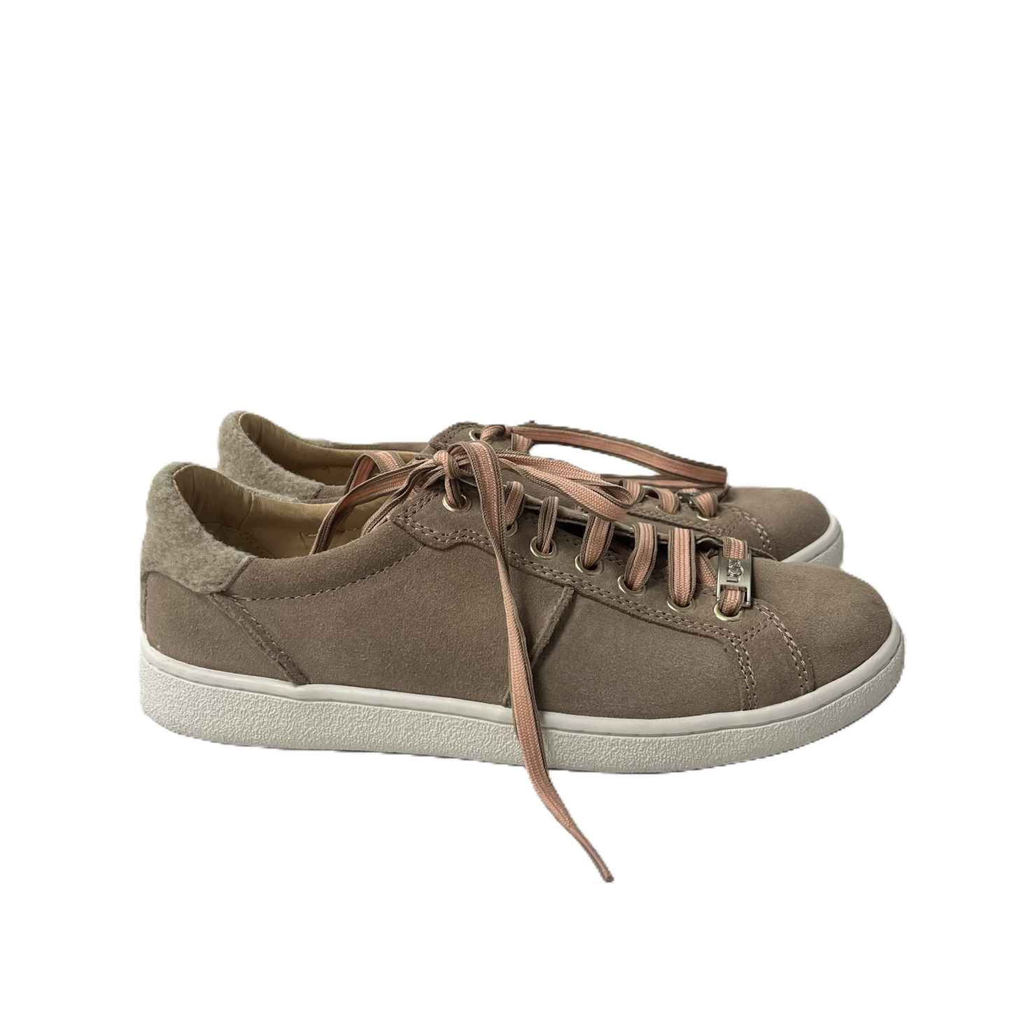 Shoes Sneakers By Ugg In Brown, Size: 6.5