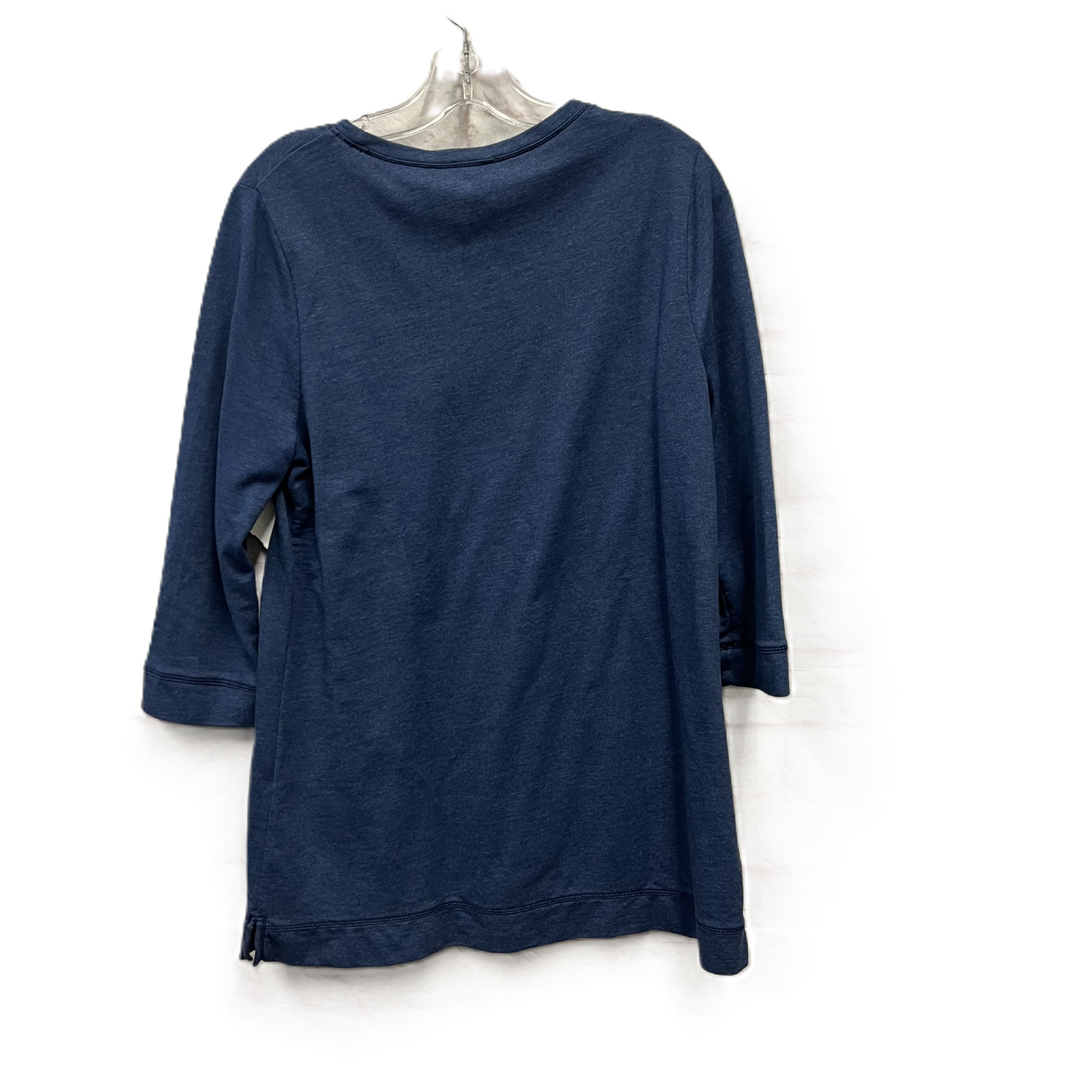 Top Long Sleeve By Chicos In Blue, Size: M