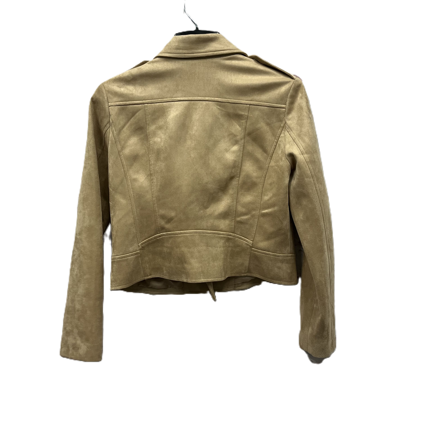 Jacket Moto By Bb Dakota In Brown, Size: M