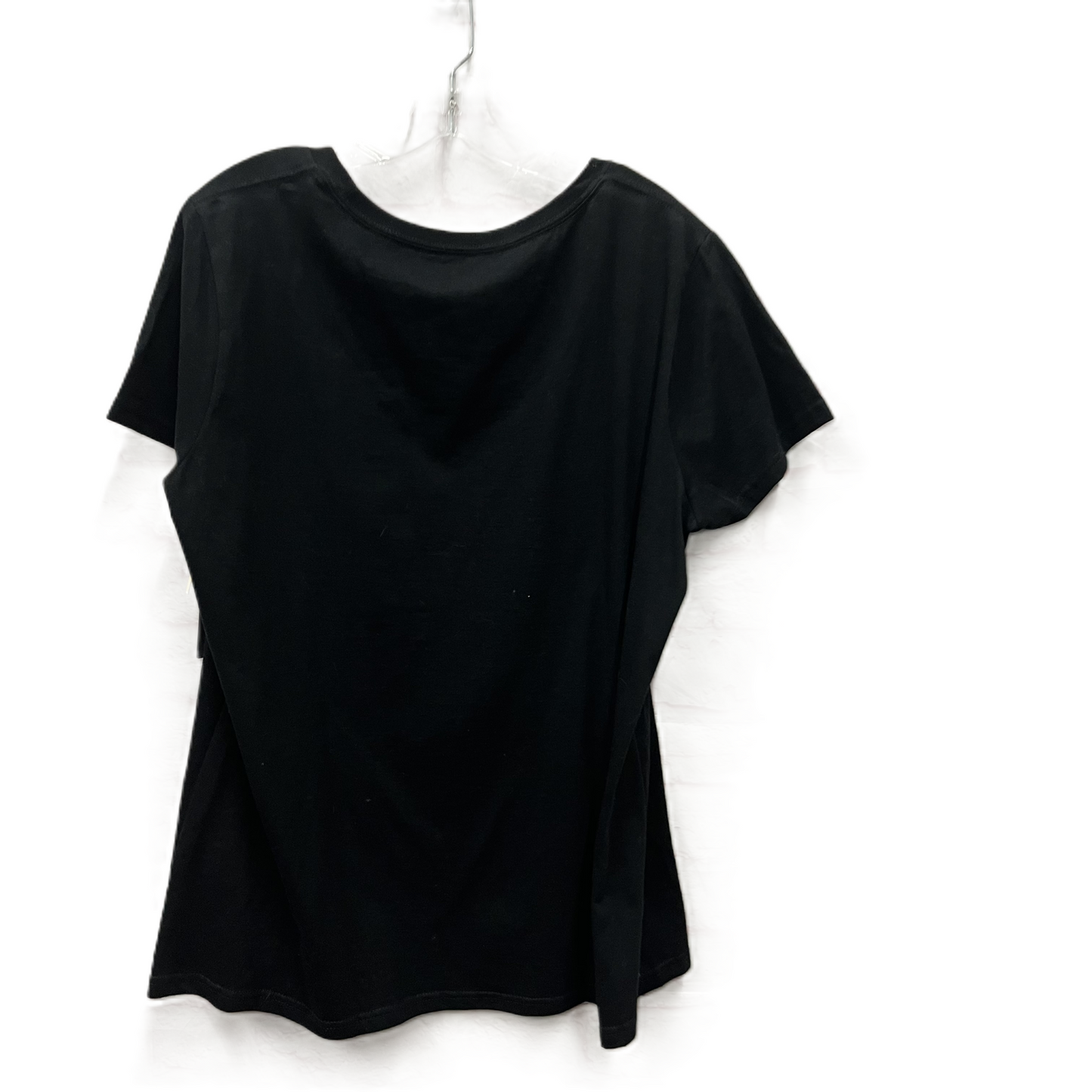 Top Short Sleeve Basic By Disney Store In Black, Size: 2x