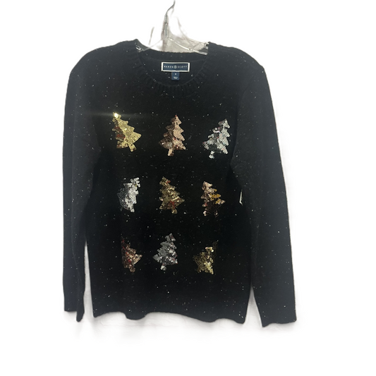 Sweater By Karen Scott In Black, Size: S