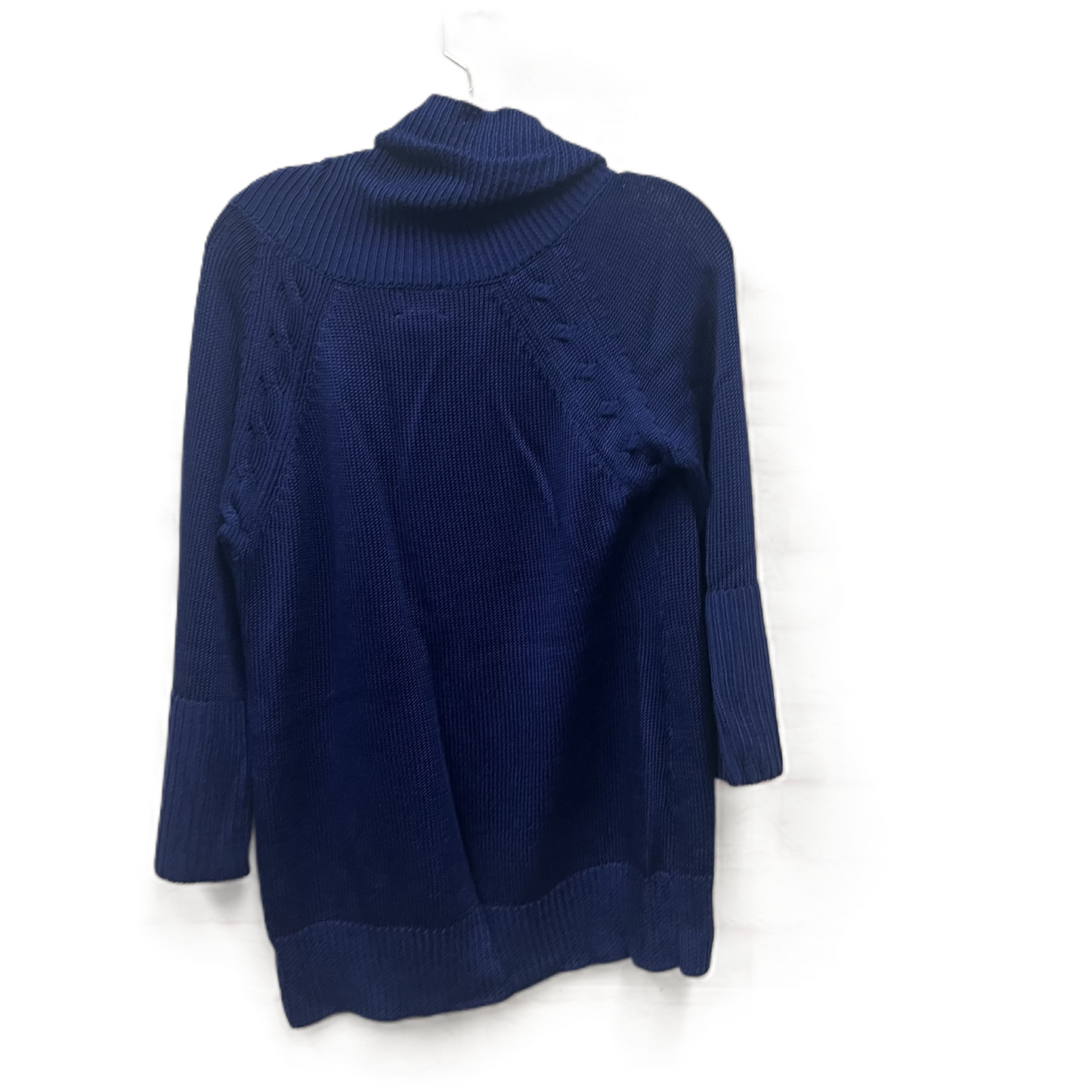 Sweater By Chicos In Blue, Size: M