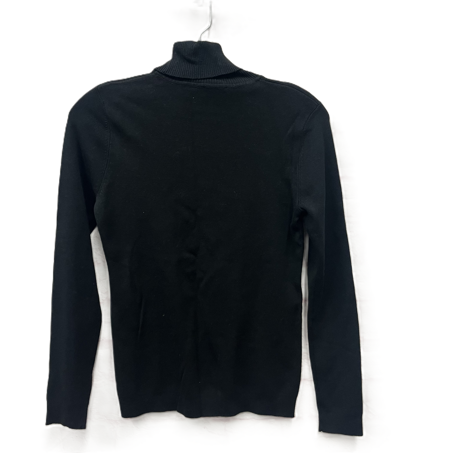 Top Long Sleeve By Chicos In Black, Size: S