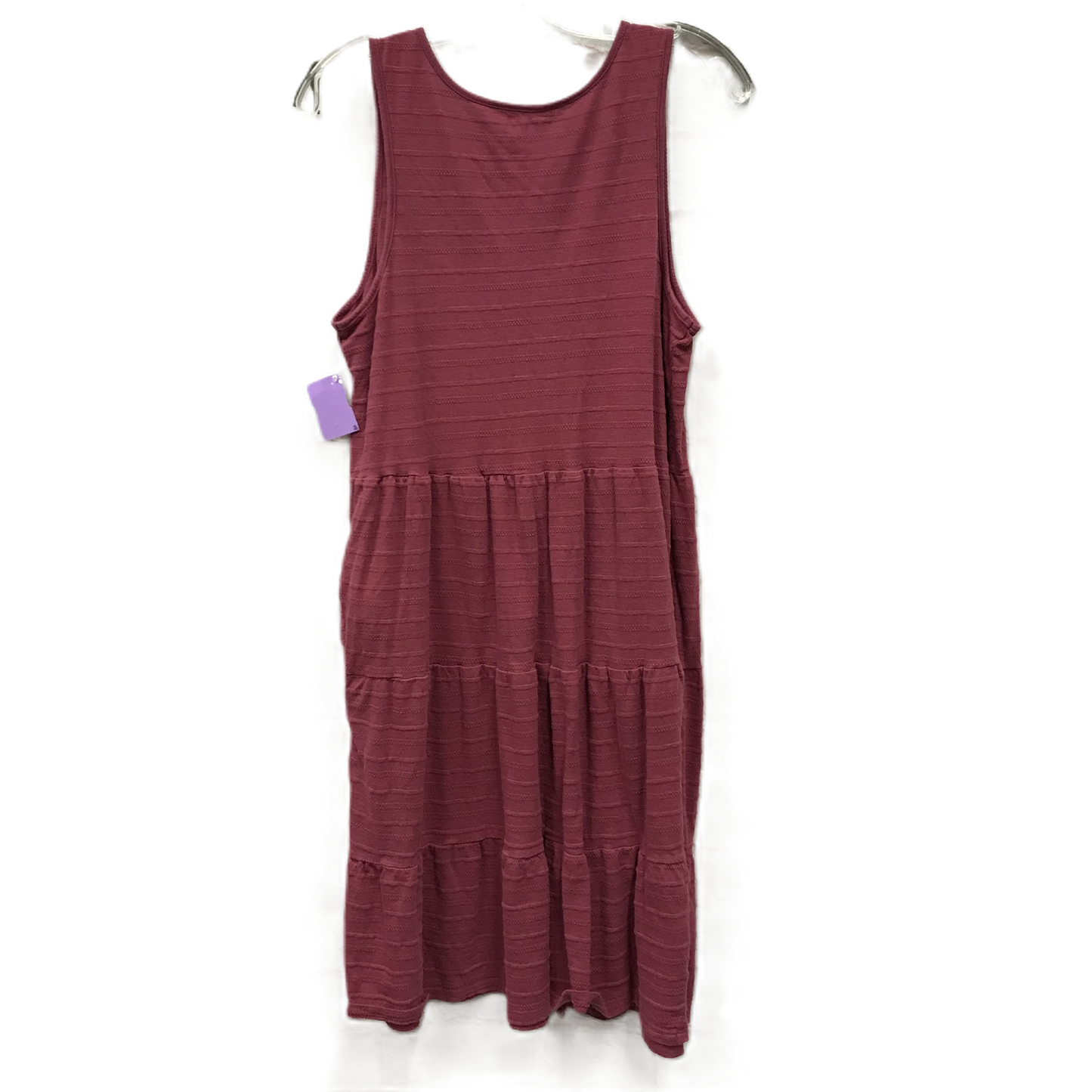 Pink Dress Casual Midi By Sonoma, Size: M