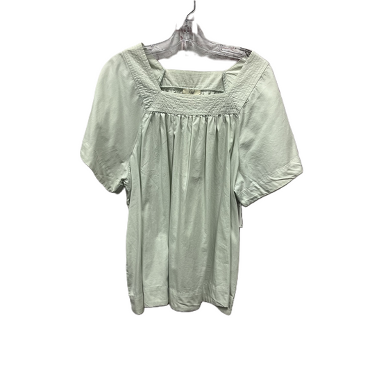 Top Short Sleeve By Easel In Green, Size: S