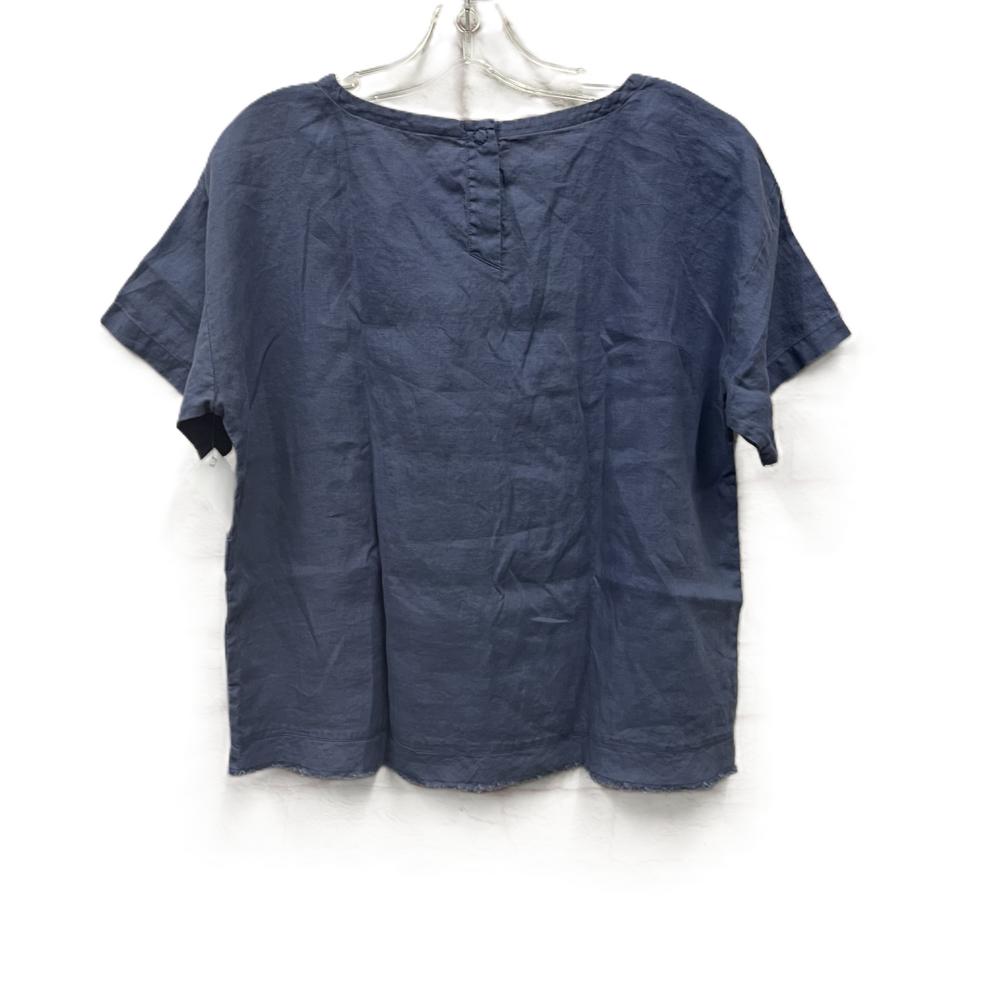 Top Short Sleeve By Eileen Fisher In Purple, Size: Xs