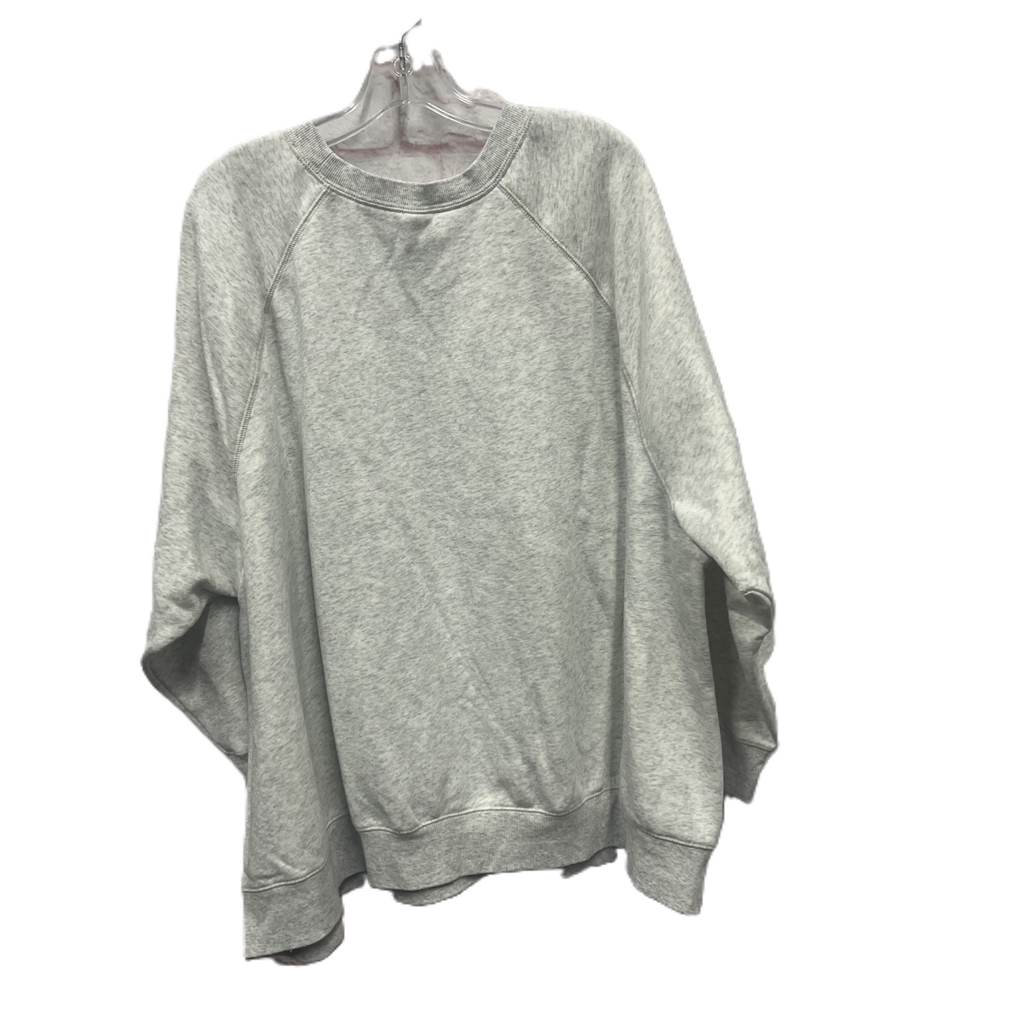 Top Long Sleeve By Old Navy In Grey, Size: 4x