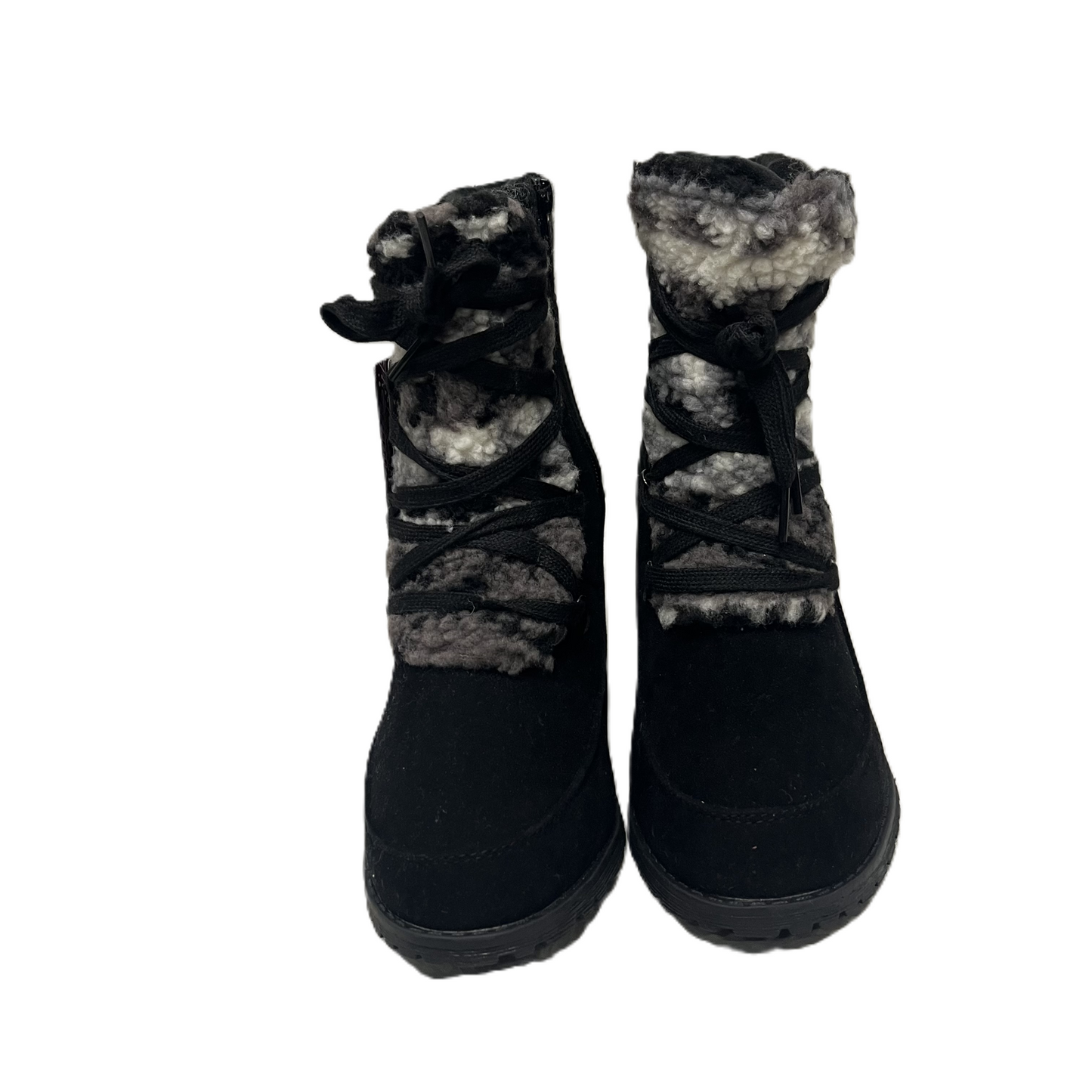 Boots Ankle Heels By Muk Luks In Black, Size: 8