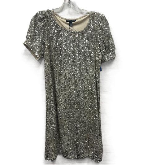 Dress Party Midi By Cable And Gauge In Silver, Size: S