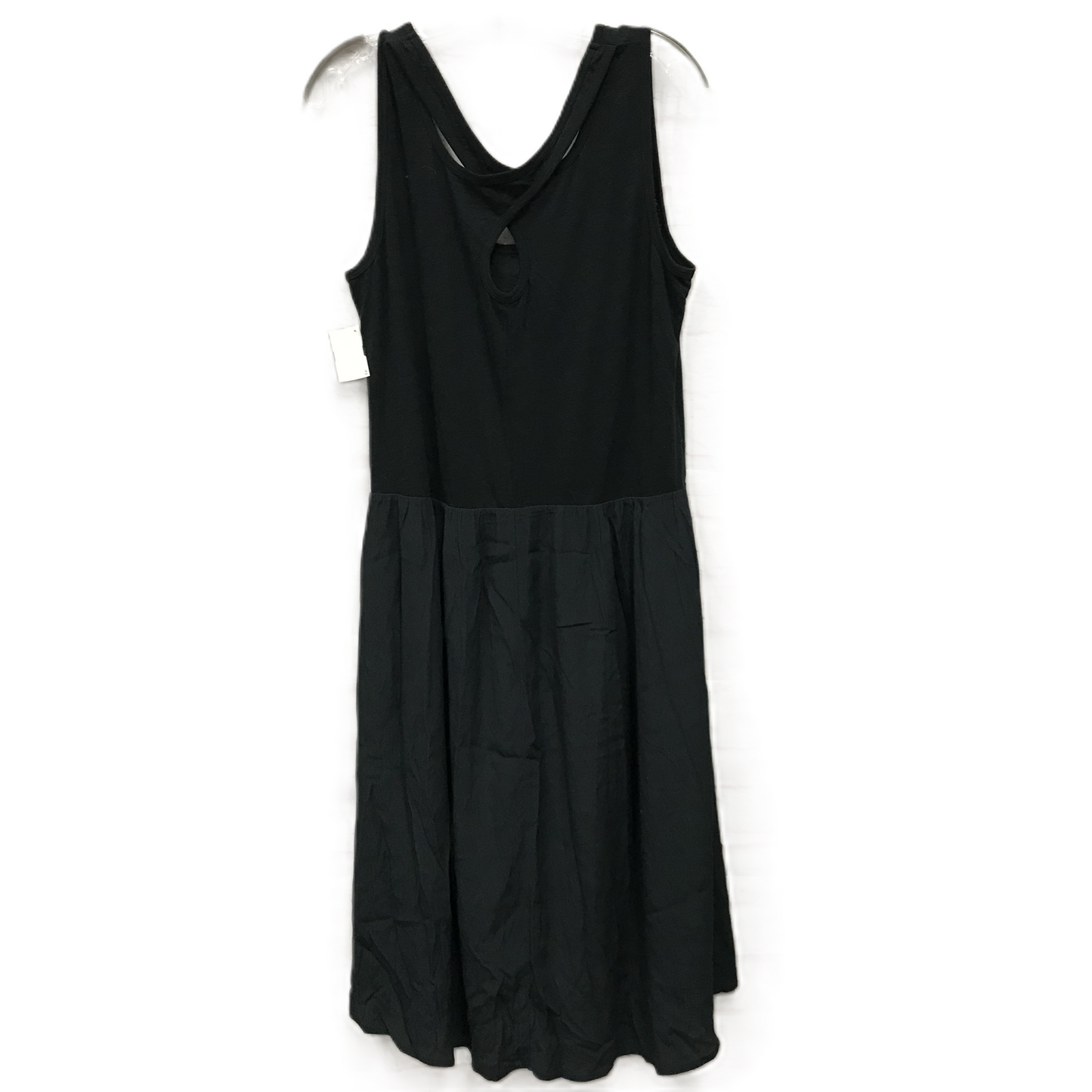 Black Dress Casual Midi By Soft Surroundings, Size: M