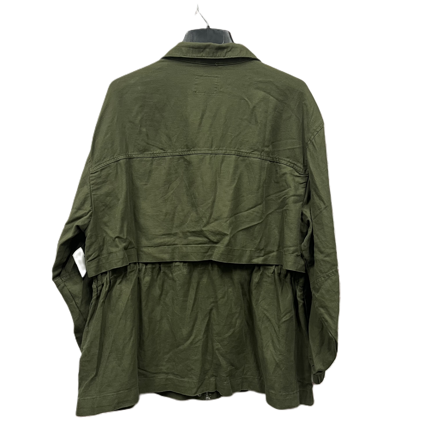 Jacket Utility By Old Navy In Green, Size: 1x