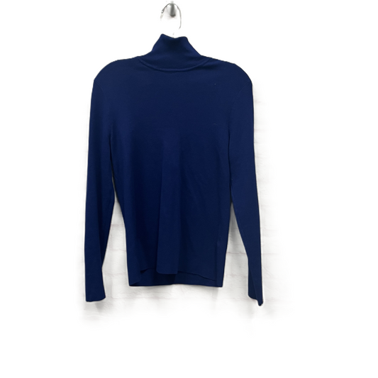 Top Long Sleeve By Chicos In Blue, Size: M