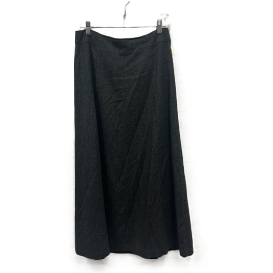 Skirt Maxi By Eddie Bauer In Grey, Size: 10