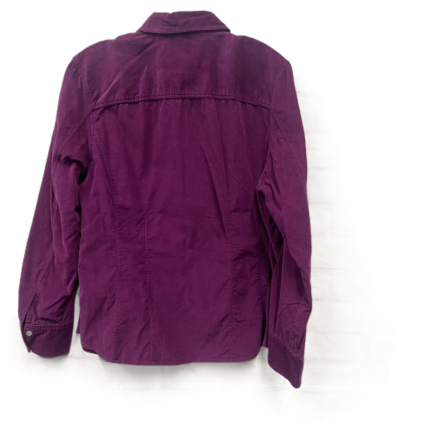 Top Long Sleeve By Eddie Bauer In Purple, Size: Xl