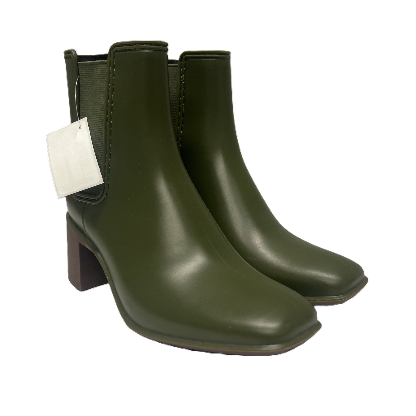 Boots Ankle Heels By Jeffery Campbell In Green, Size: 6