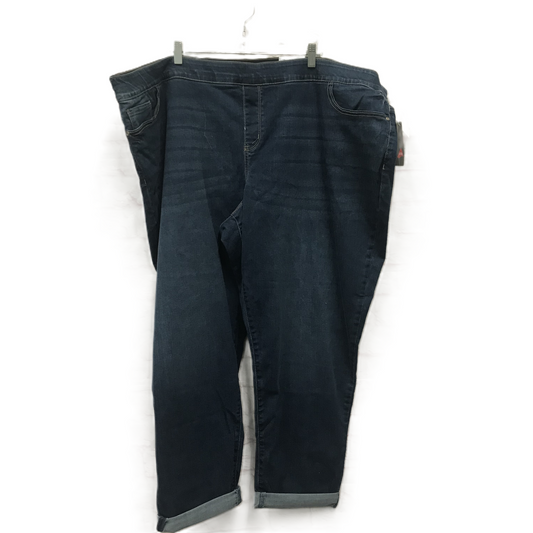 Blue Jeans Straight By Croft And Barrow, Size: 30w