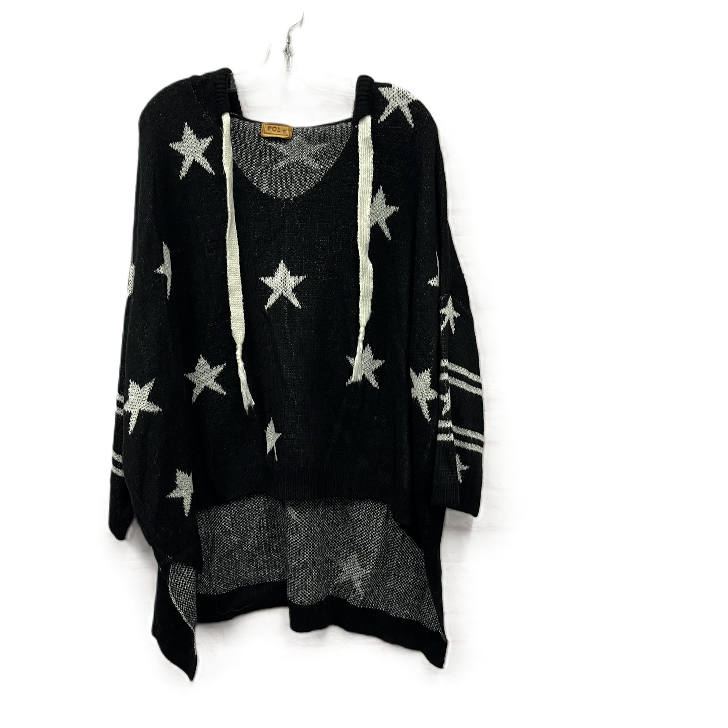 Sweater By Pol In Black & White, Size: S