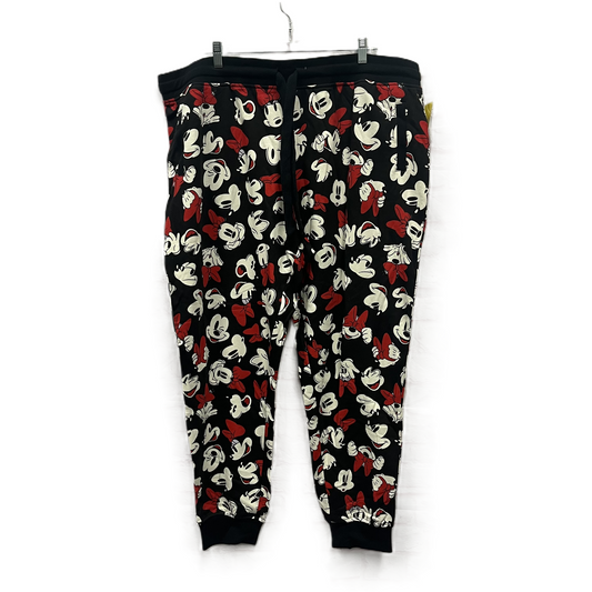 Athletic Pants By Disney Store In Black, Size: 2x