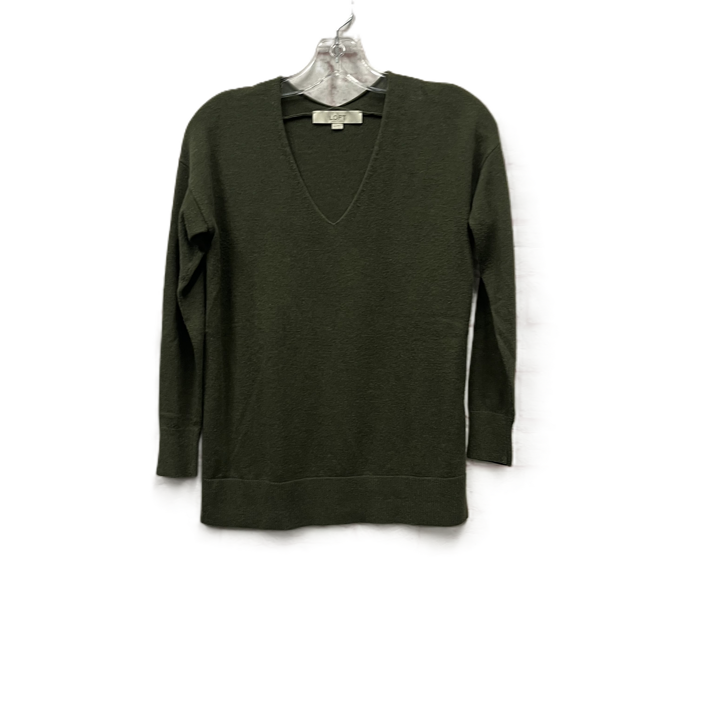 Top Long Sleeve By Max Studio In Green, Size: Xs