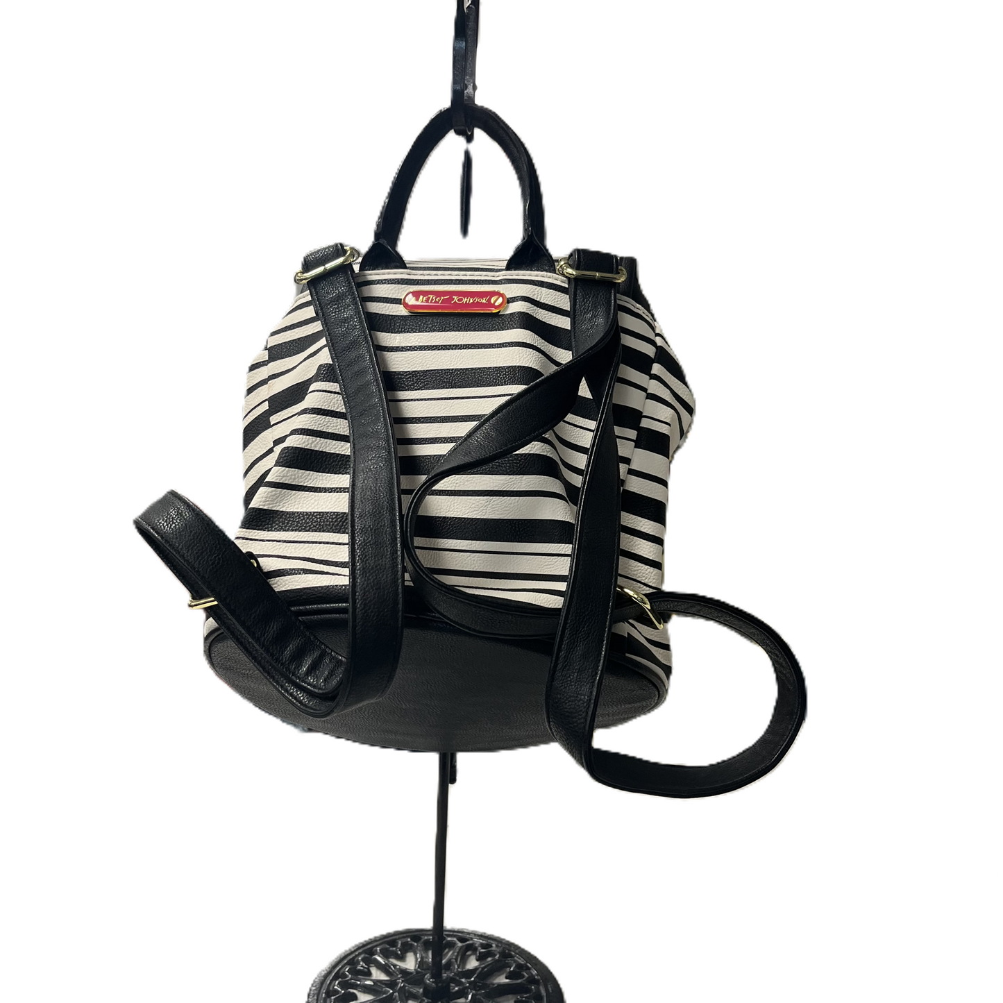 Backpack By Betsey Johnson, Size: Medium