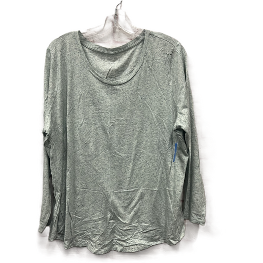 Top Long Sleeve By Loft In Green, Size: Xl