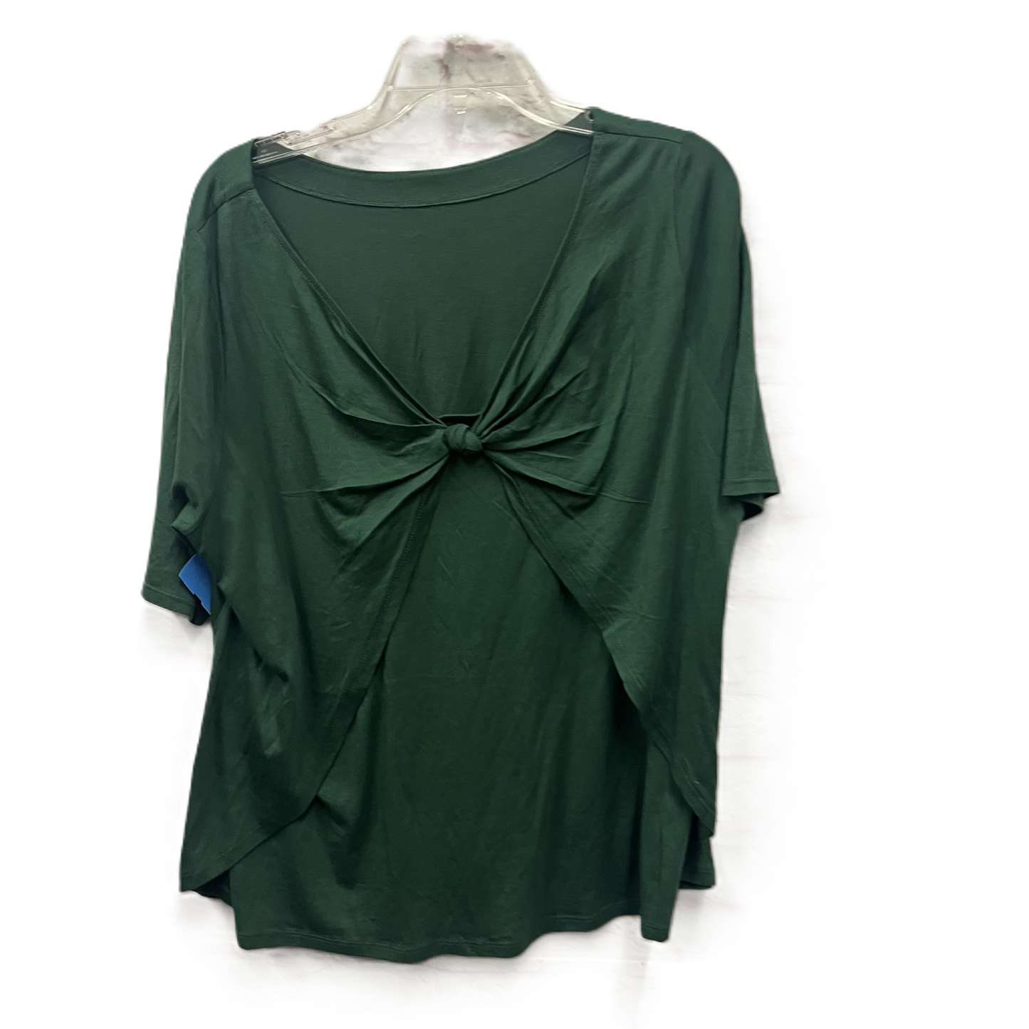 Top Short Sleeve By Loft In Green, Size: Xl