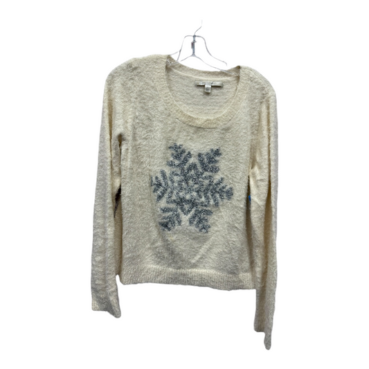 Sweater By Lc Lauren Conrad In Ivory, Size: L