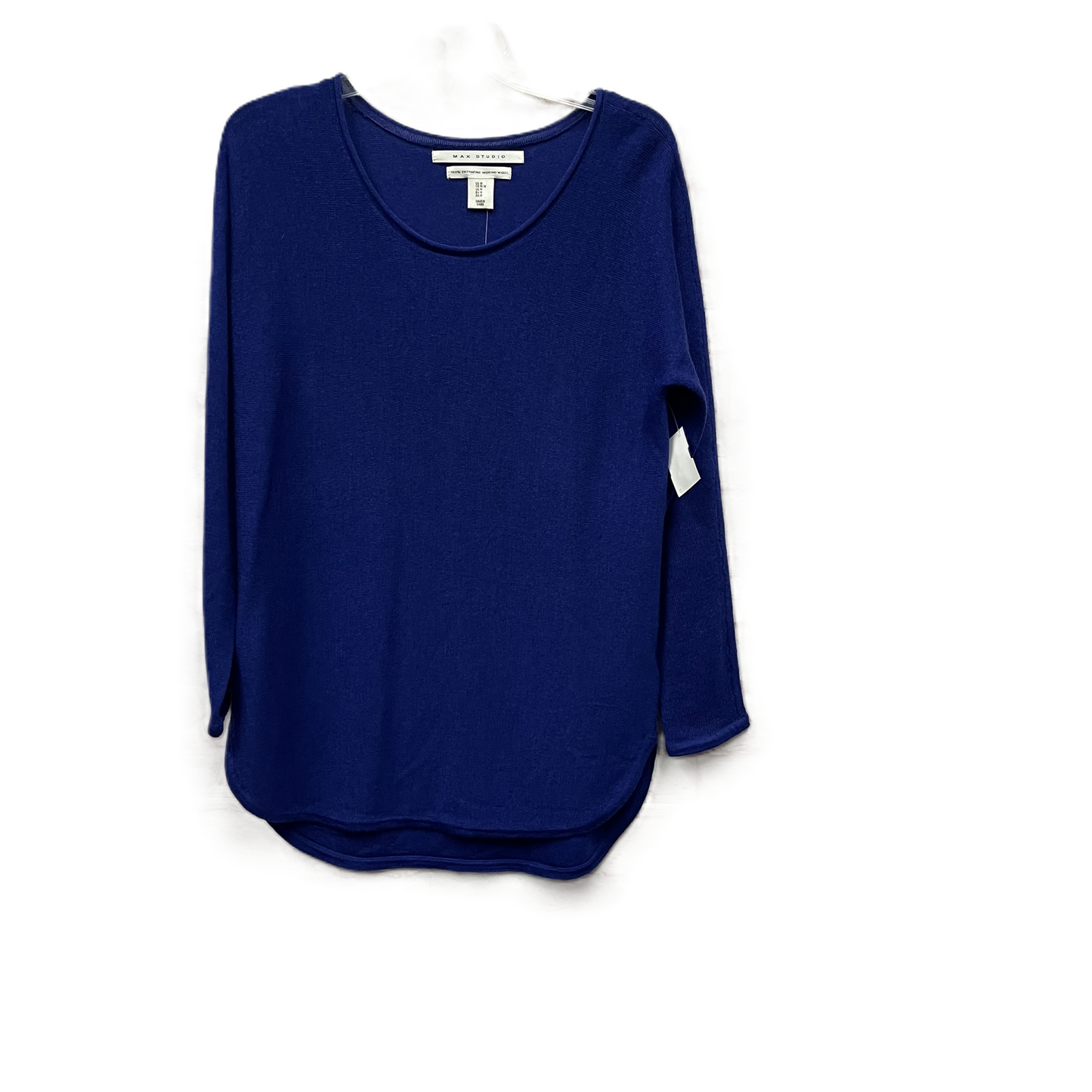 Sweater By Max Studio In Blue, Size: M