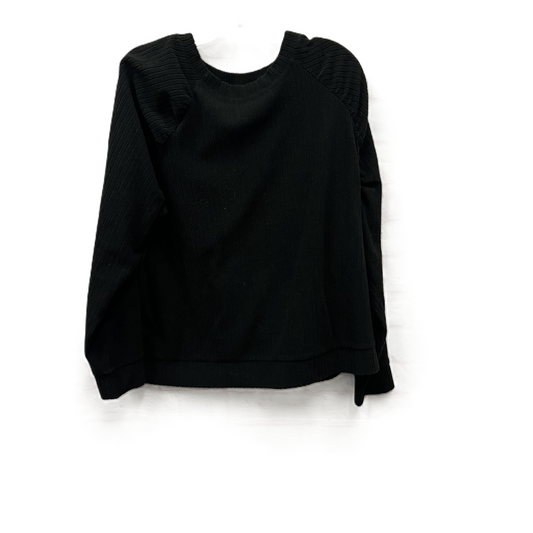 Top Long Sleeve By G By Giuliana In Black, Size: 1x