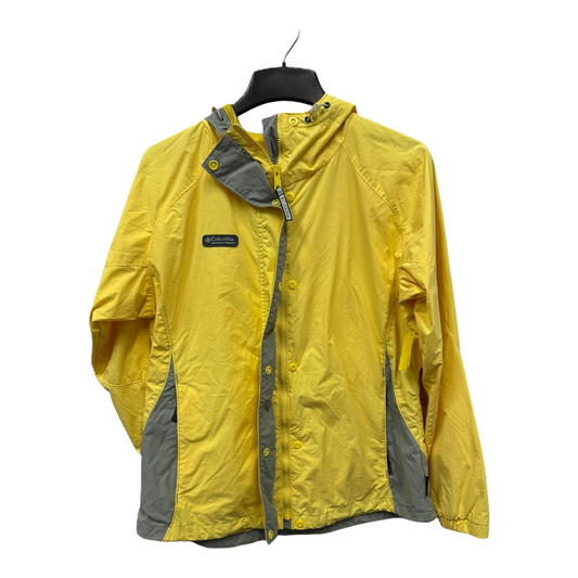 Athletic Jacket By Columbia In Yellow, Size: L