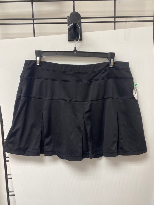 Skort By Tek Gear In Black, Size: L