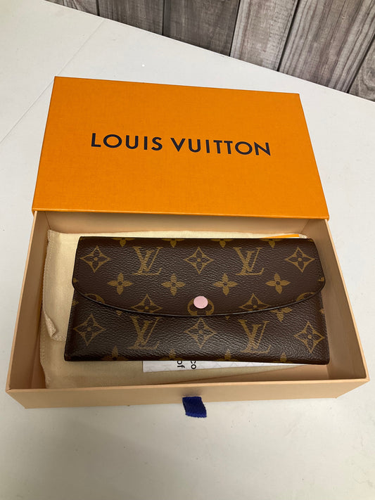 Wallet Luxury Designer By Louis Vuitton, Size: Medium