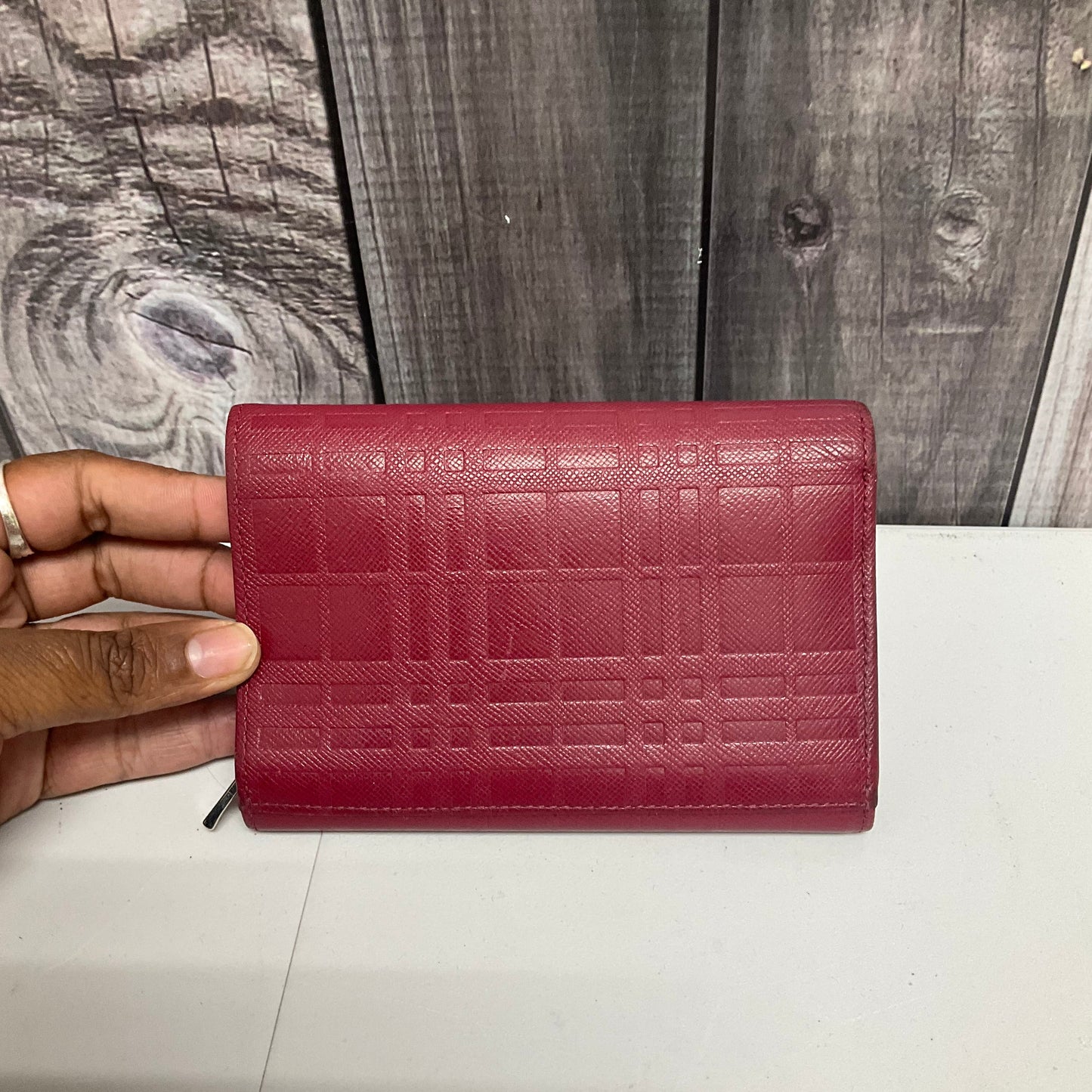 Wallet Designer By Burberry, Size: Medium