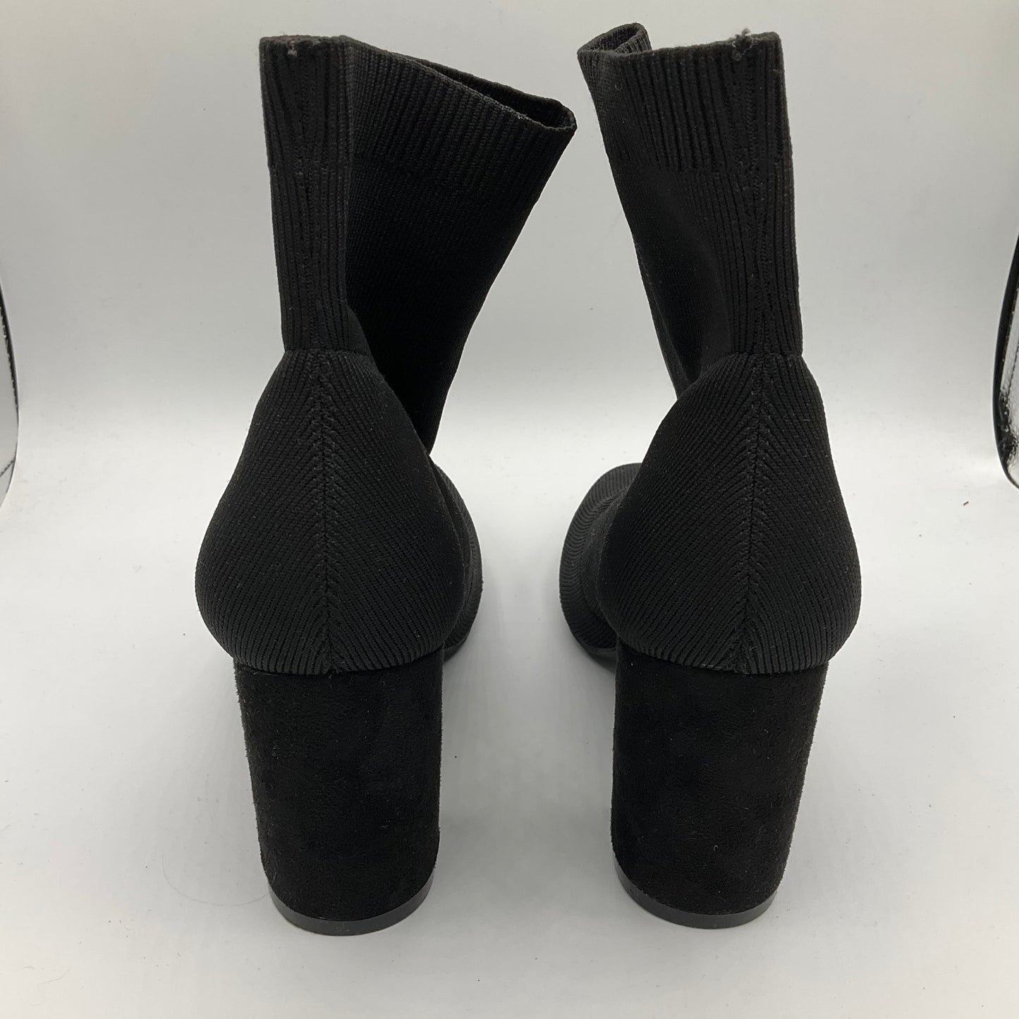 Boots Ankle Heels By Mia In Black, Size: 8.5