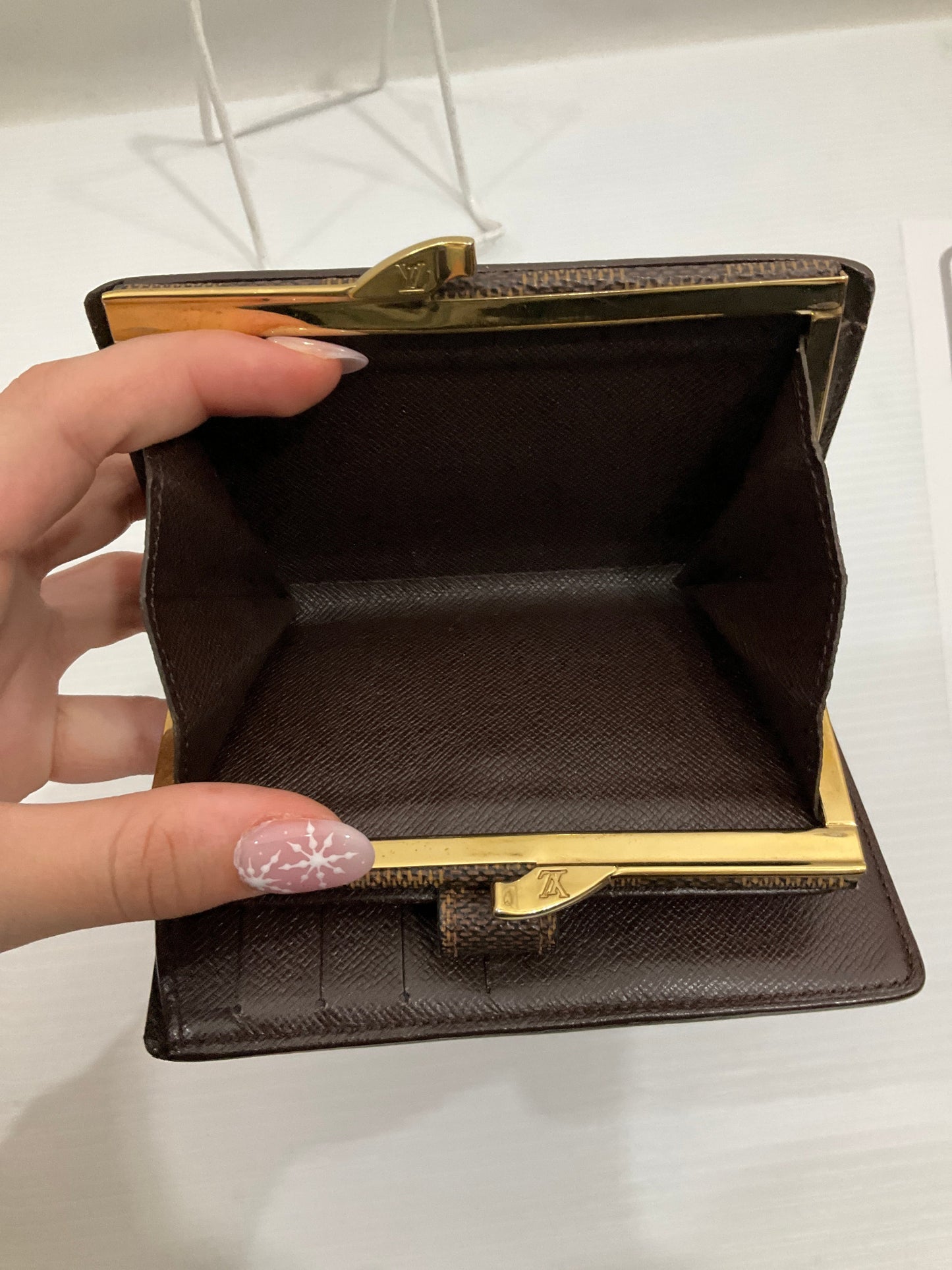 Wallet Luxury Designer By Louis Vuitton, Size: Small