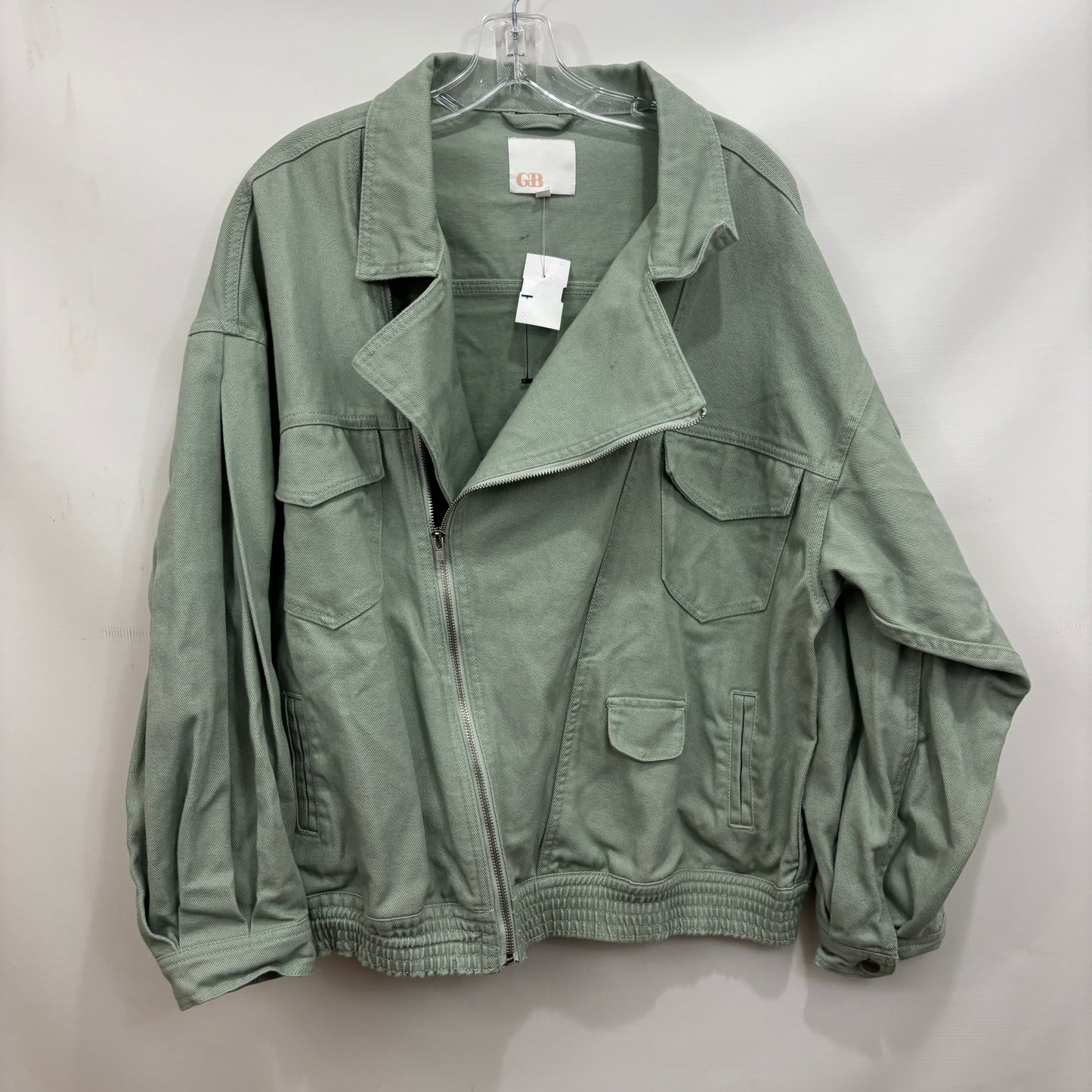 Jacket Utility By Gianni Bini In Green, Size: M