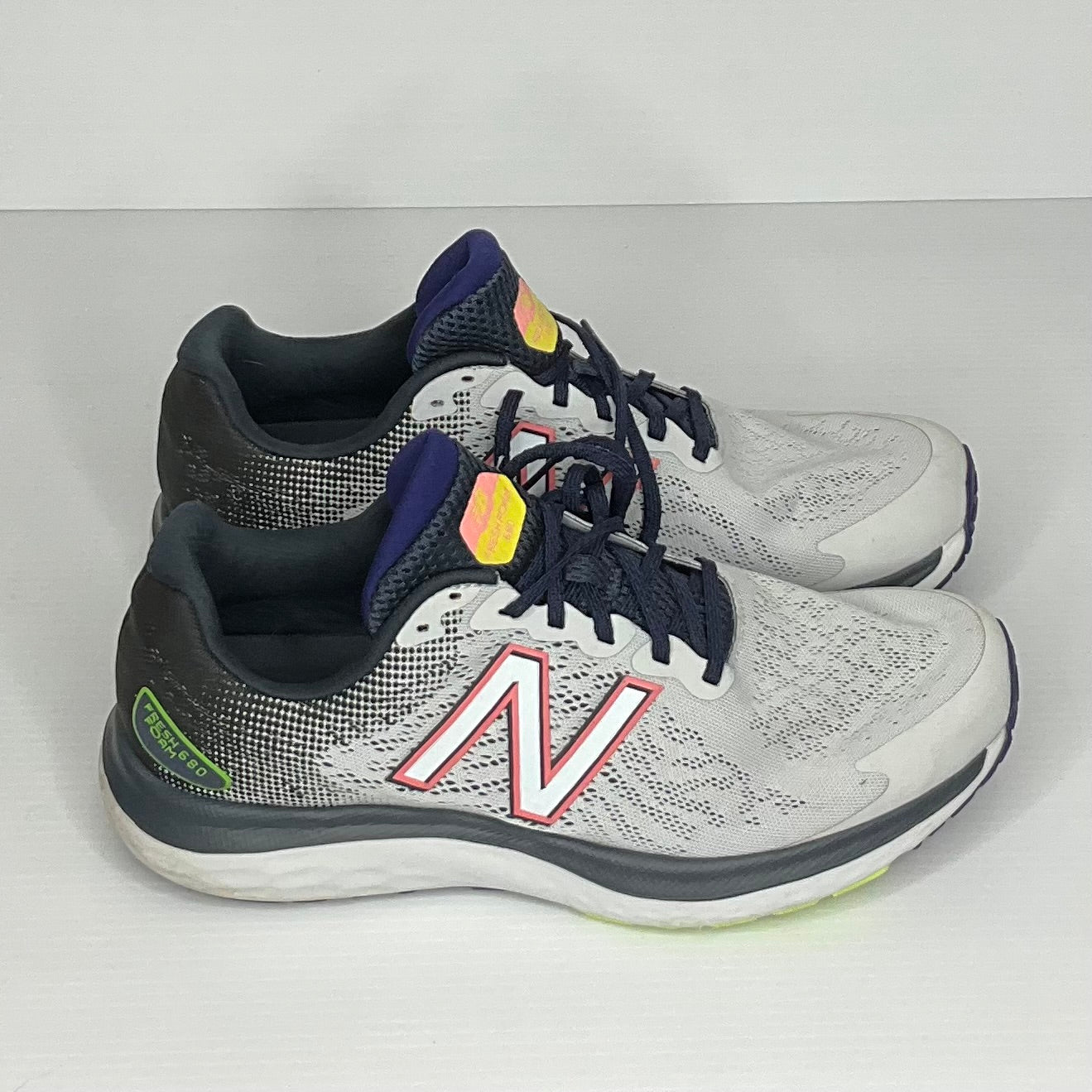 White Shoes Athletic New Balance, Size 12