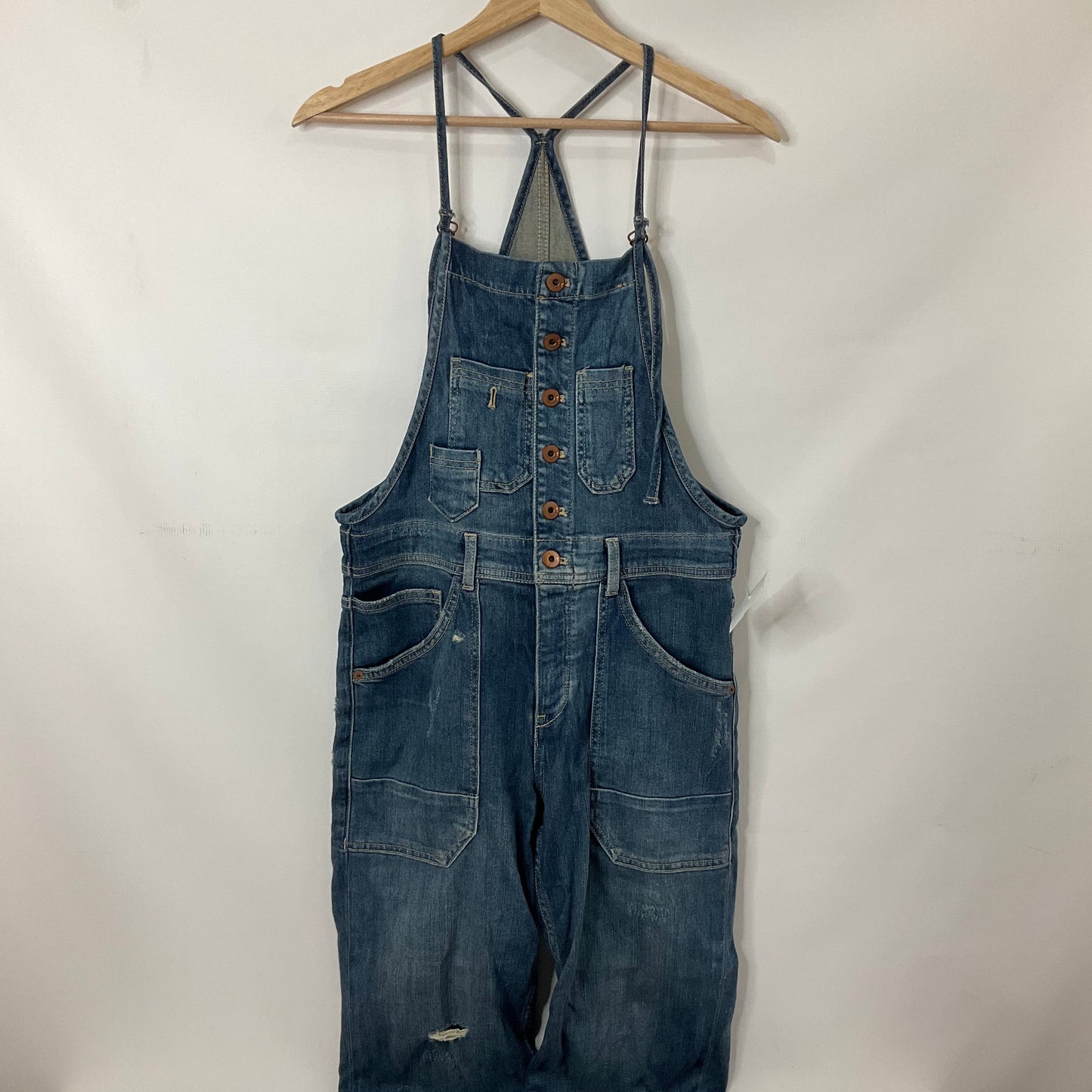 Blue Denim Overalls Pilcro, Size 2