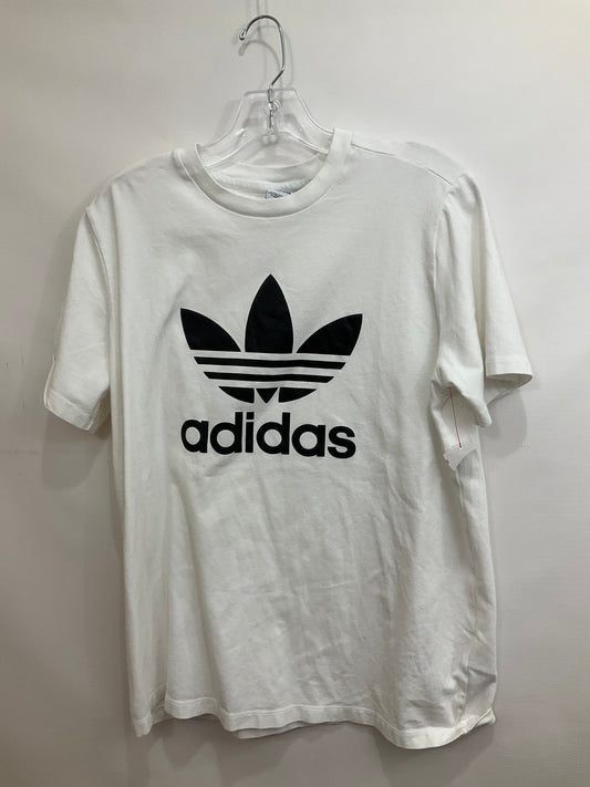 Athletic Top Short Sleeve By Adidas  Size: Xl