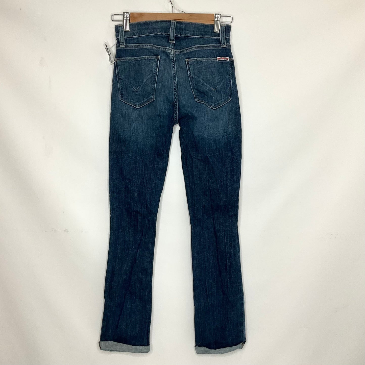 Blue Denim Jeans Straight Hudson, Size 0