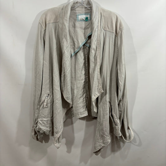 Jacket Other By Anthropologie In Grey, Size: 2x