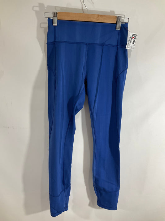 Athletic Leggings By Lululemon In Blue, Size: 6