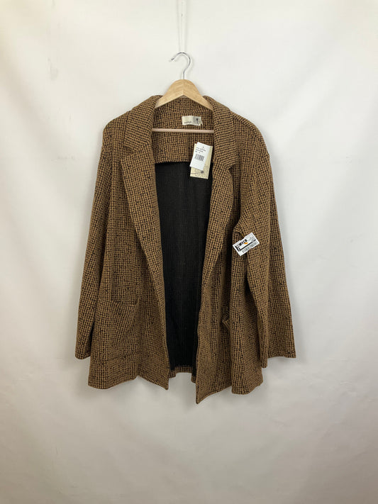 Blazer By Everleigh In Brown, Size: 2x