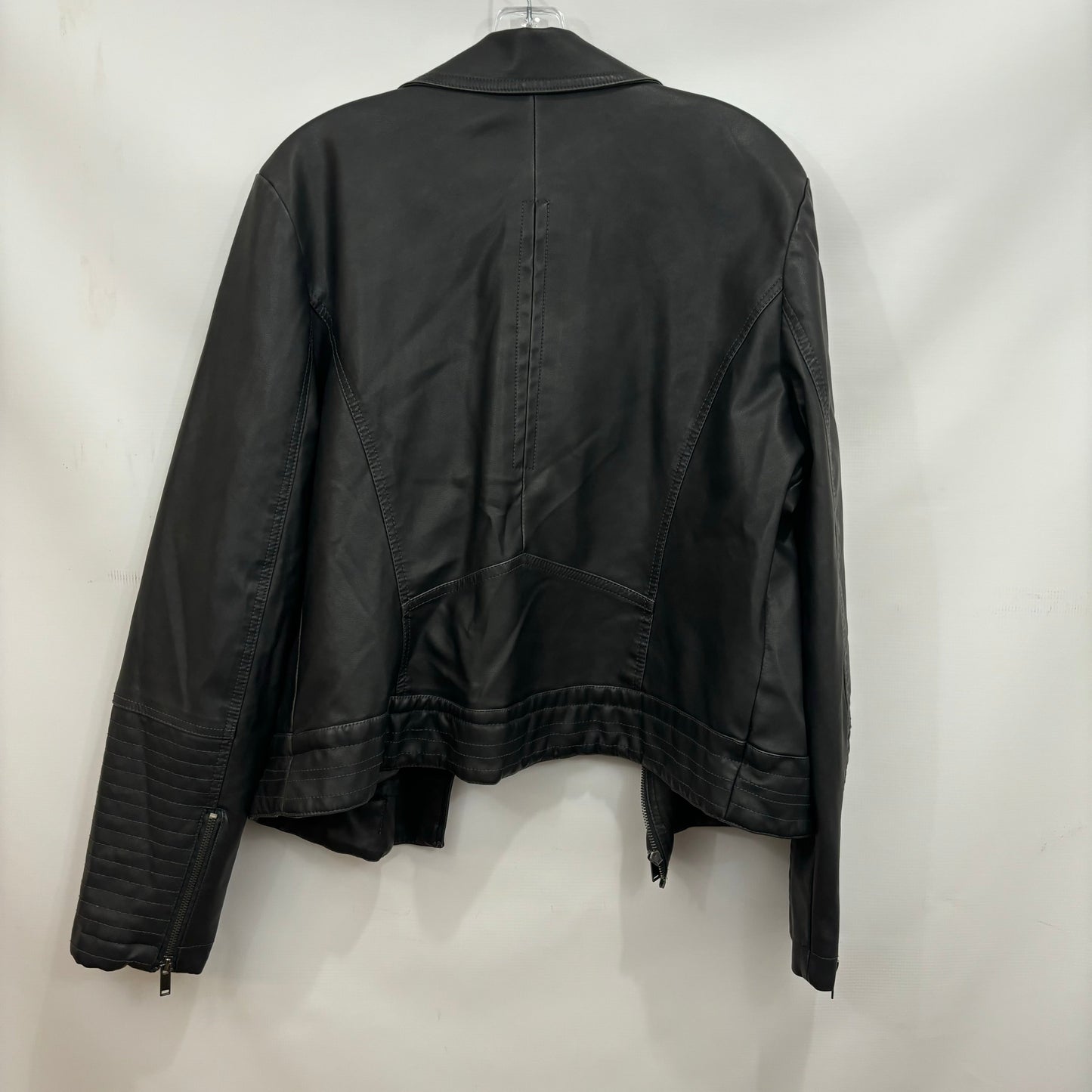 Jacket Moto By Universal Thread In Black, Size: 2x