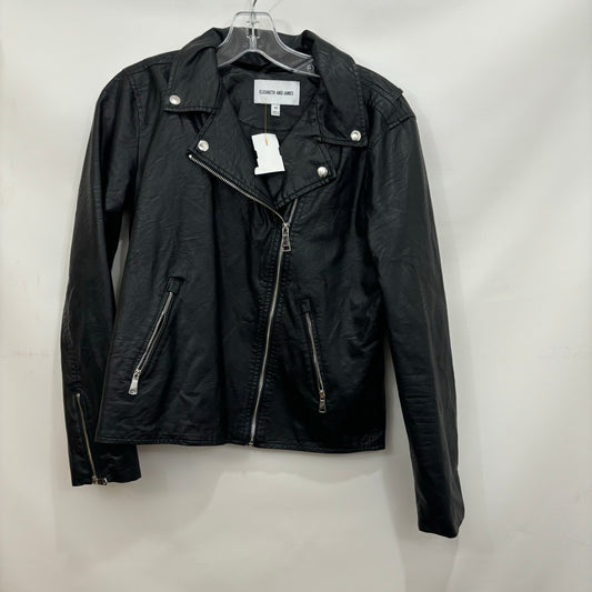 Jacket Moto By Elizabeth And James In Black, Size: Xs