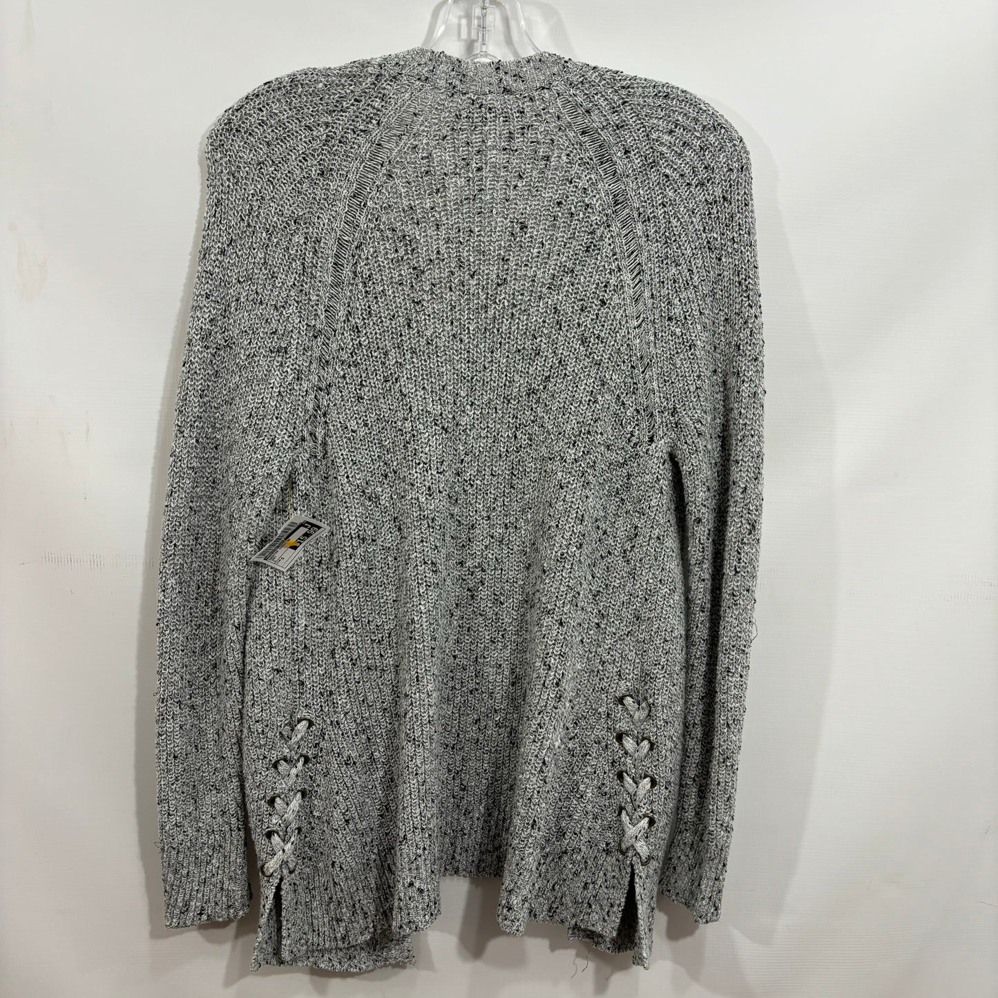 Sweater Cardigan By American Eagle In Grey, Size: S