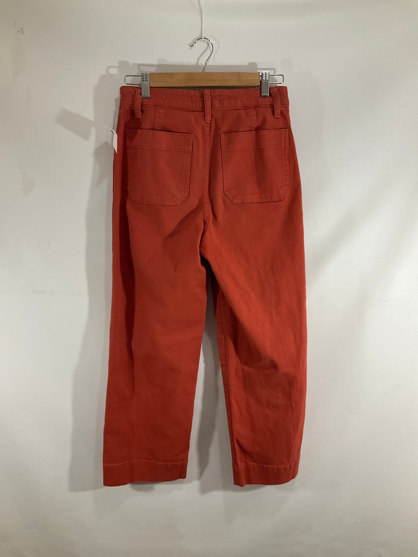 Pants Wide Leg By Madewell In Orange, Size: 2